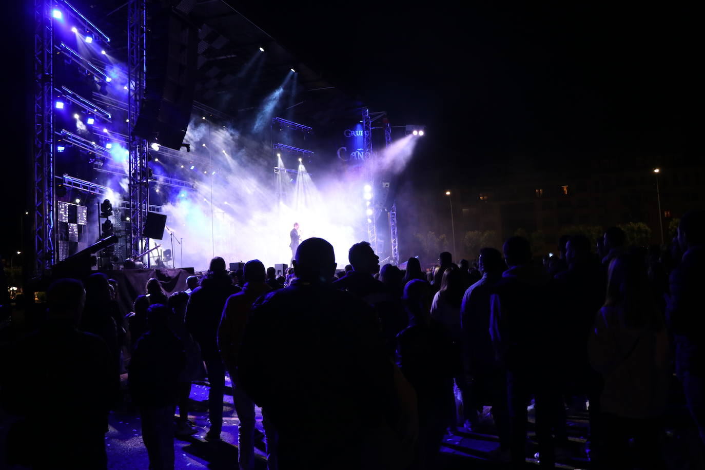 Imagen de la orquesta Cañón en León. 
