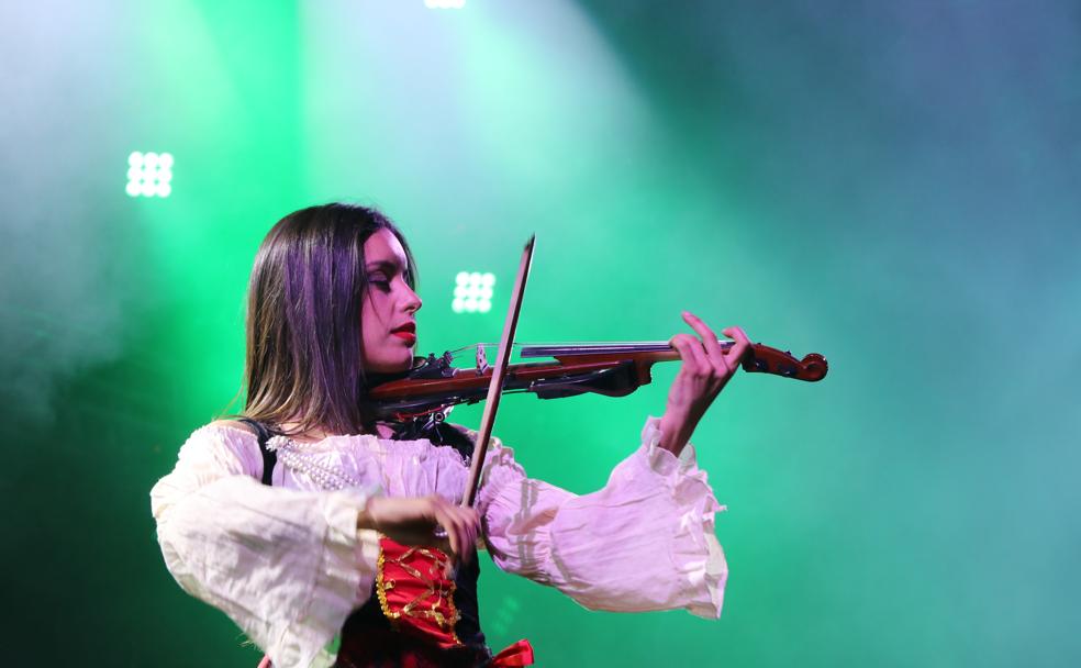 Imagen de la orquesta Cañón en León. 