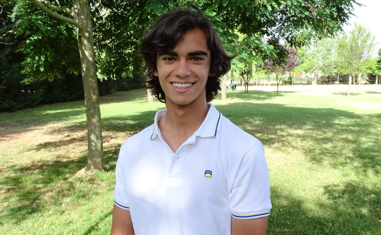 Alumno del colegio Peñacorada, participante en la Ruta Quetzal. 