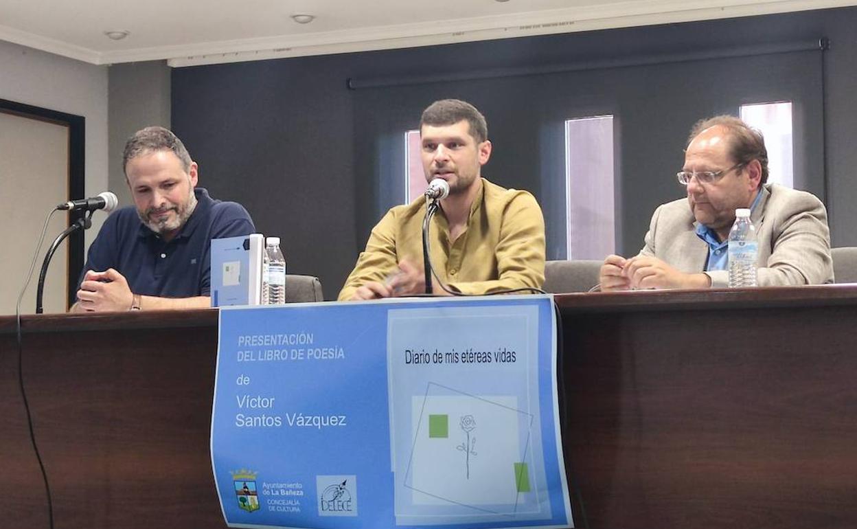 Presentación del libro en el Centro Cultural de las Tierras Bañezanas.