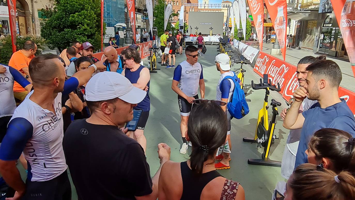 II Maratón de Cyclo Indoor Ciudad de León organizado por leonoticias.