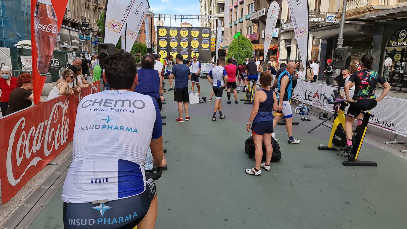 II Maratón de Cyclo Indoor Ciudad de León organizado por leonoticias.