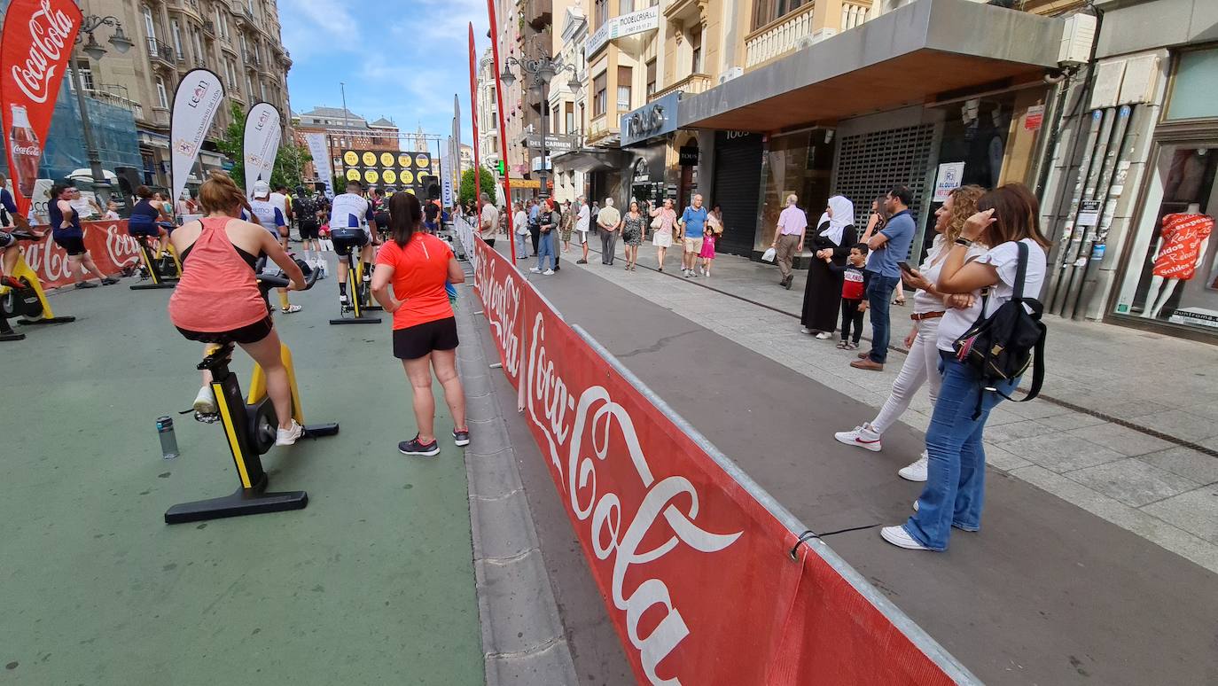 II Maratón de Cyclo Indoor Ciudad de León organizado por leonoticias.