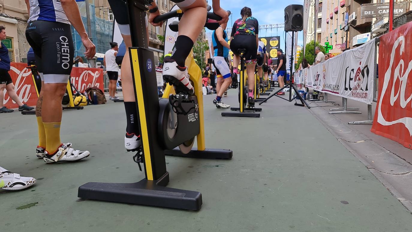 II Maratón de Cyclo Indoor Ciudad de León organizado por leonoticias.