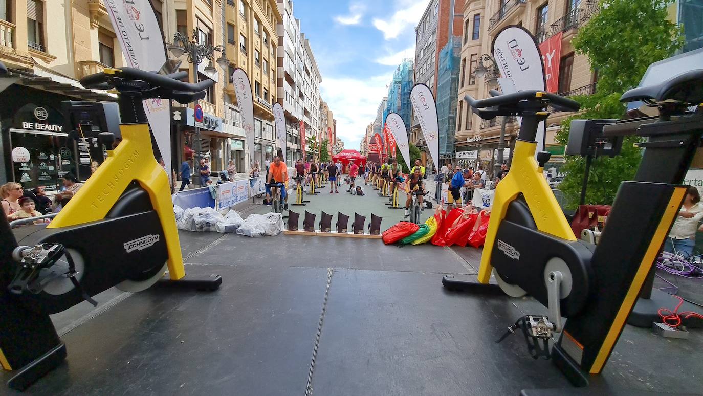 II Maratón de Cyclo Indoor Ciudad de León organizado por leonoticias.