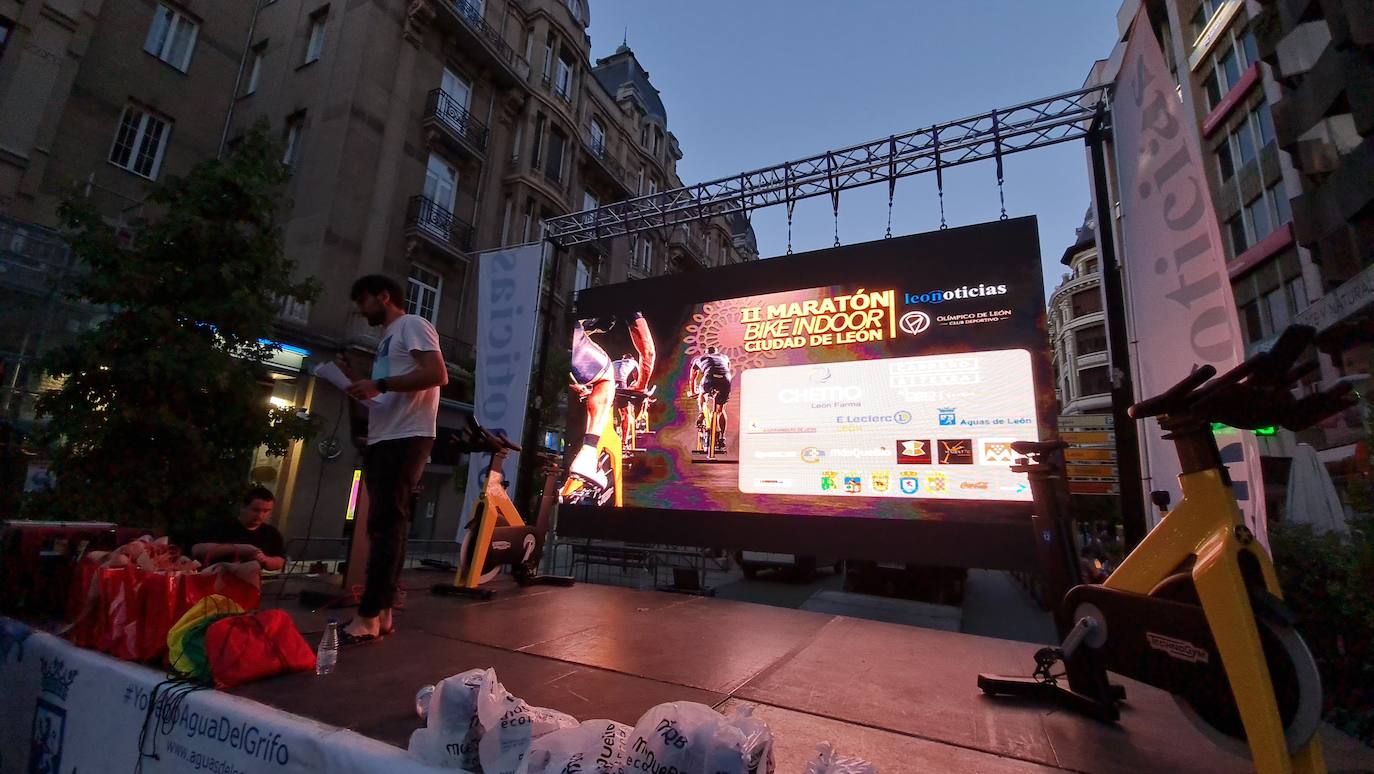 II Maratón de Cyclo Indoor Ciudad de León organizado por leonoticias.