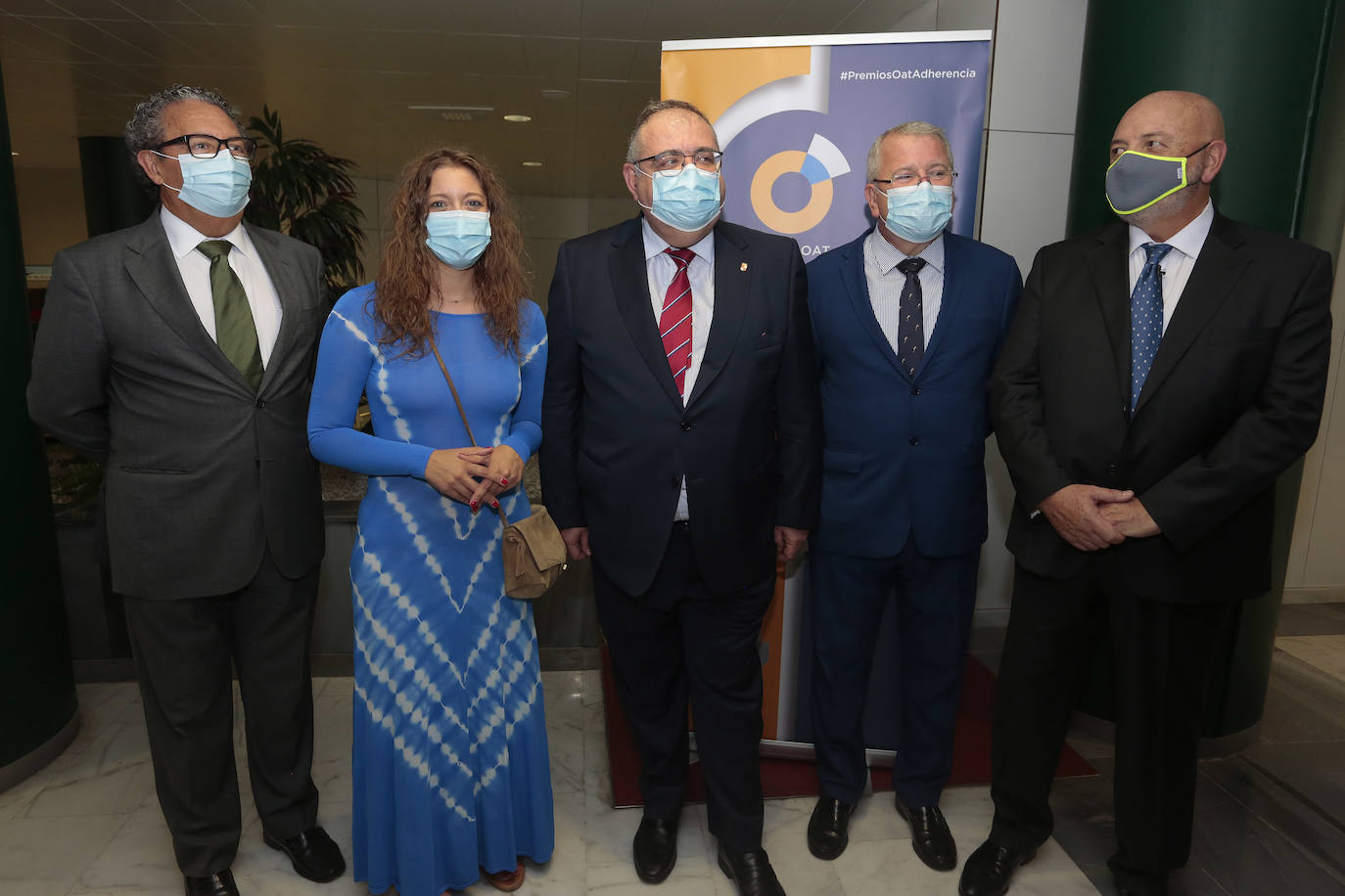 Alejandro Vázquez inaugura la V edición de la entrega de los premios 'OAT Adherencia' en León