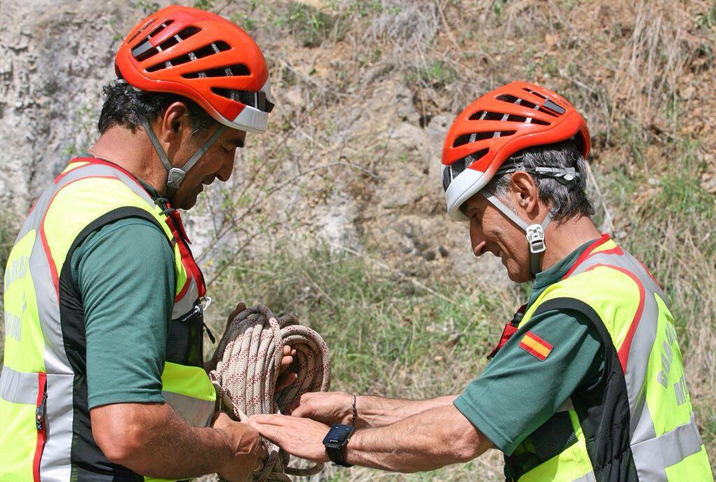 Fotos: Los GREIM Isidoro Álvarez, «Bumer» y Ovidio Abad expertos con más de 30 años en el rescate de montaña