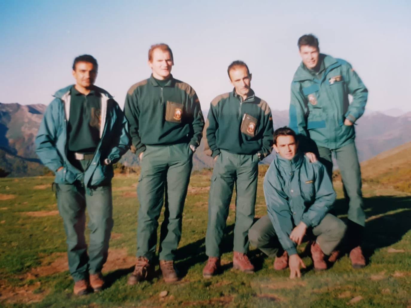 Fotos: Los GREIM Isidoro Álvarez, «Bumer» y Ovidio Abad expertos con más de 30 años en el rescate de montaña