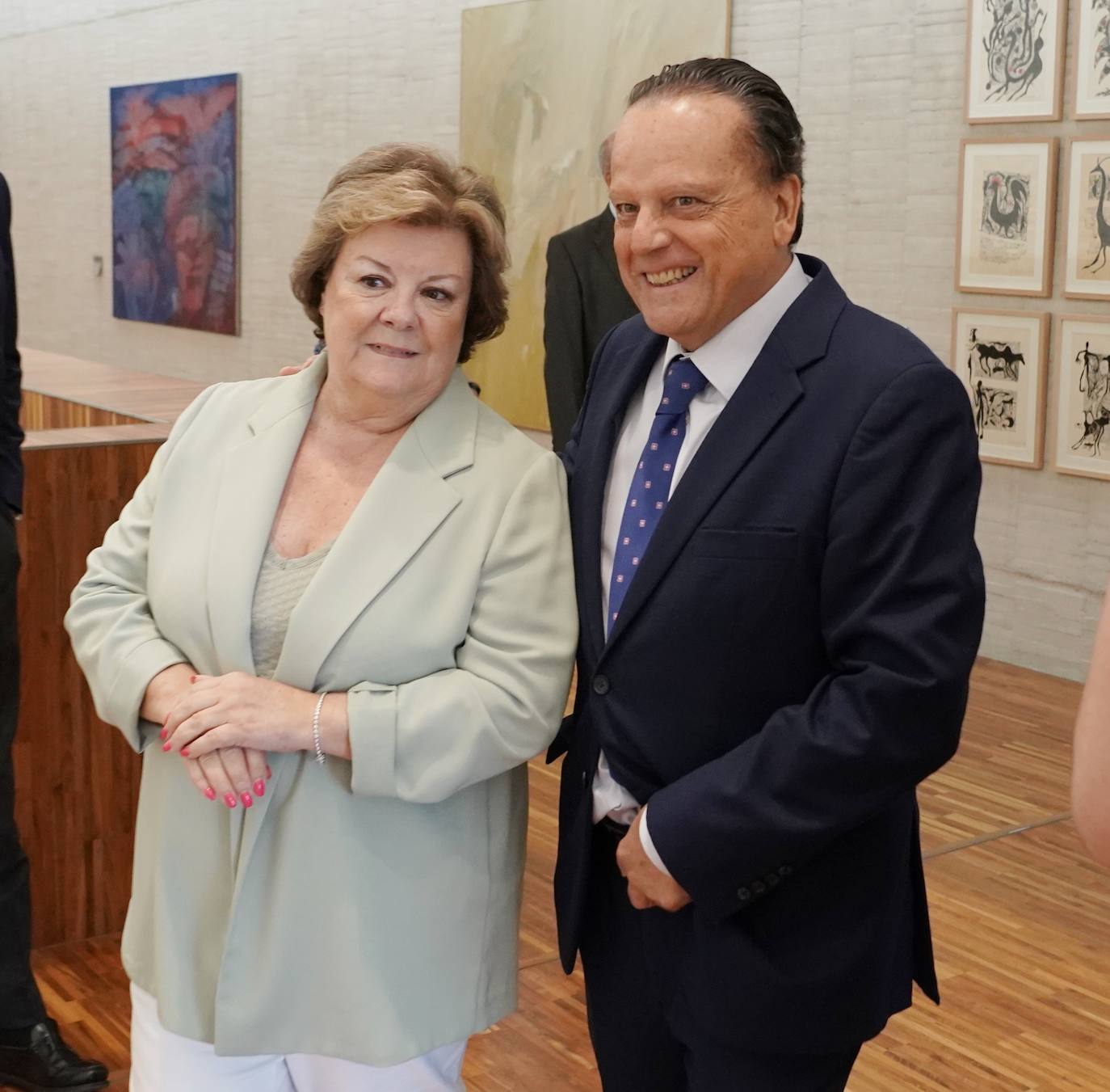 El presidente de ja Junta, Alfonso Fernández Mañueco, el presidente del Consejo de Cuentas, Mario Amilivia, y la presidenta del Tribunal de Cuentas, Enriqueta Chicano Jávega, participan en el XX Aniversario del Consejo de Cuentas de Castilla y León. 