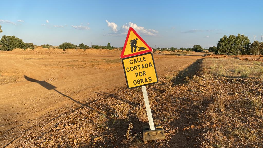 Fotos: Obras en el polígono de Villadangos