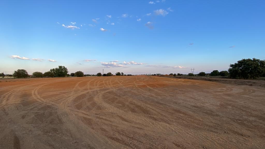 Fotos: Obras en el polígono de Villadangos