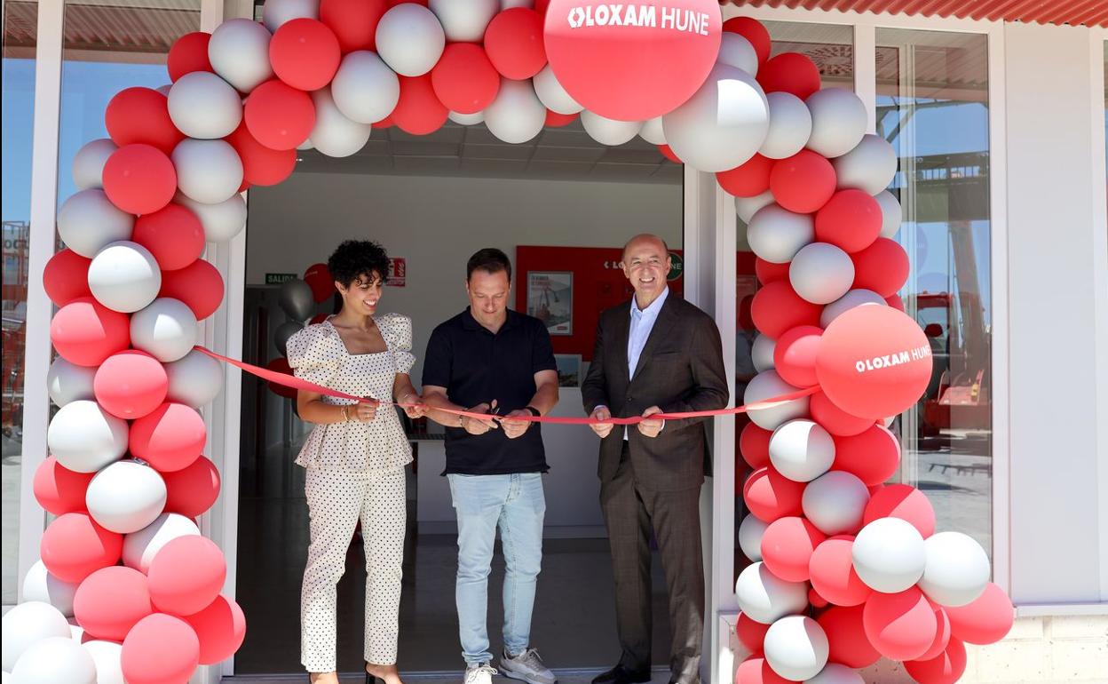 Imagen de la inauguración de las nuevas instalaciones. 