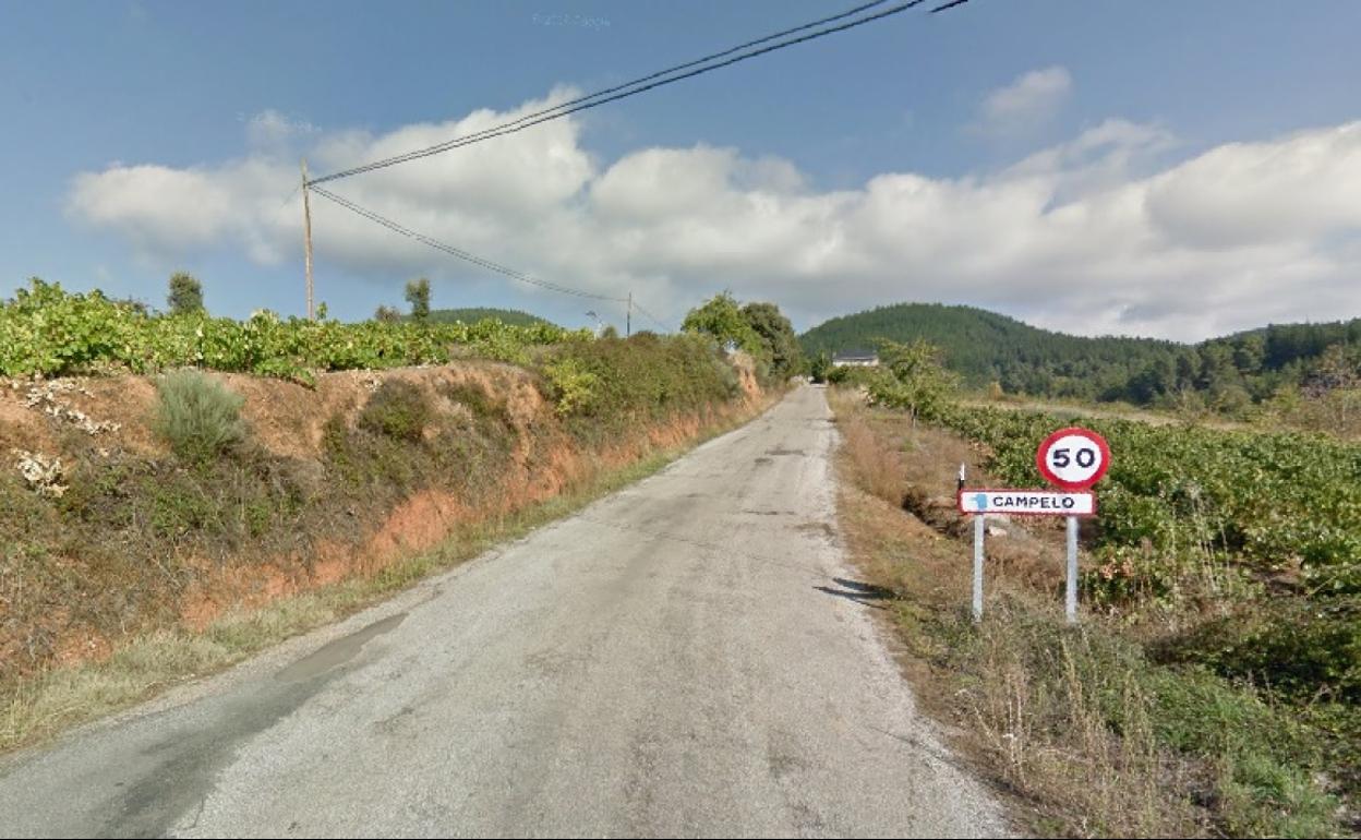 Imagen de la entrada a Campelo.