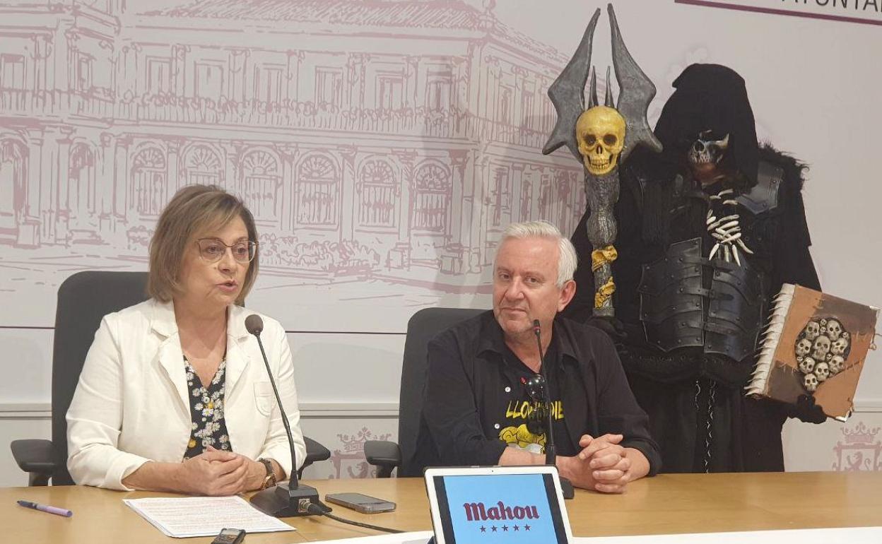 Presentación de la segunda edición de 'Hallowindie' en el Ayuntamiento de León.