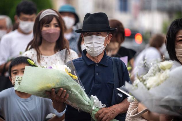 Fotos: Luto y dolor en Japón tras el asesinato del ex primer ministro Abe