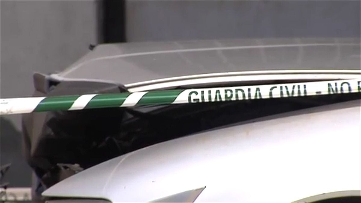 Imágenes de la agresión vivida en Bembibre el pasado lunes 11 de julio. En las imágenes el varón con un bate en la mano y el estado de los vehículos tras el accidente provocado por el agresor. 