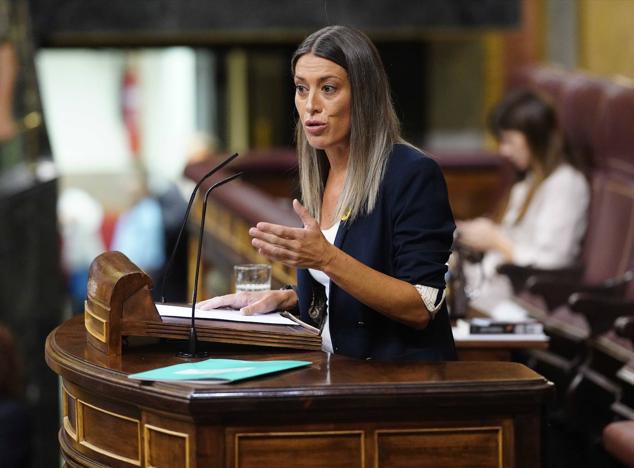 Miriam Nogueras i Camero, diputada por el partido Junts per Catalunya