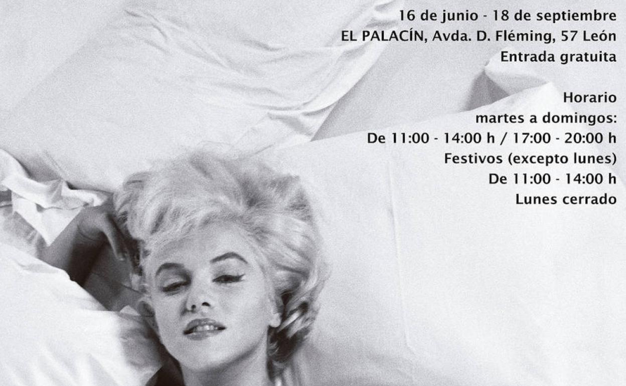 Imagen del cartel promocional con los horarios de la expocisicón 'Tres mujeres Magnum. 