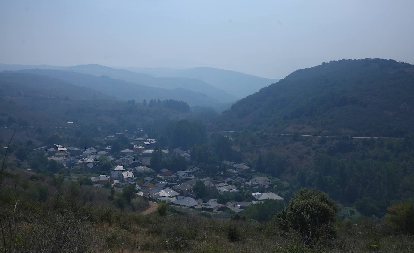 Fotos: Incendio en la zona de Montes