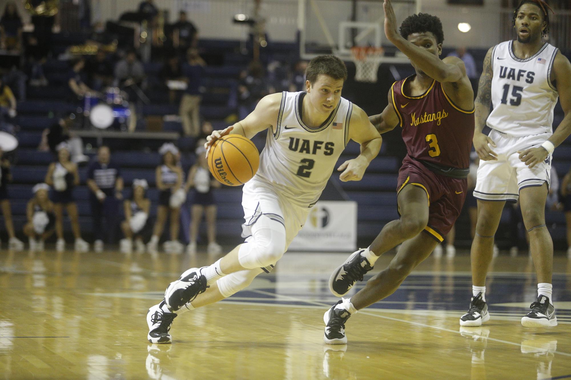 Matthew Wilson, en uno de los partidos con la UAFS. 