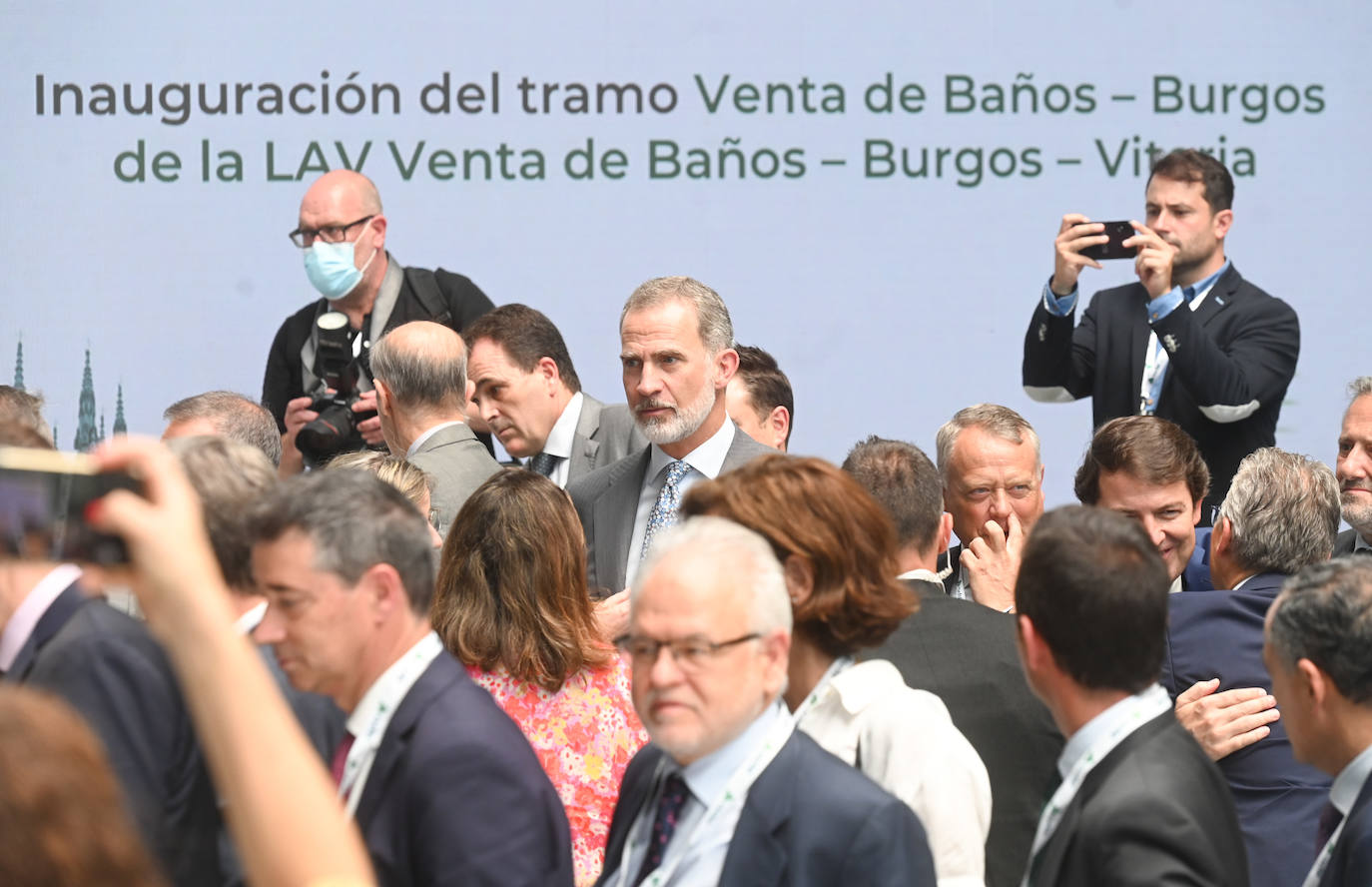 nauguración de la Línea de Alta Velocidad Madrid-Burgos