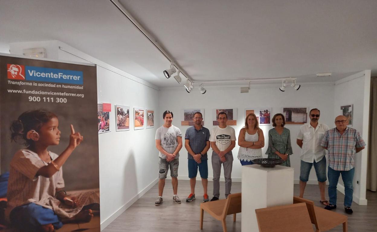 Exposición «Bicis para educar», realizada en Santa María del Páramo. 