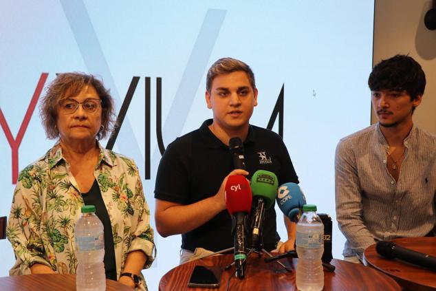 Rueda de prensa para presentar el estreno de 'Olivia', la serie el próximo viernes en Espacio León. 