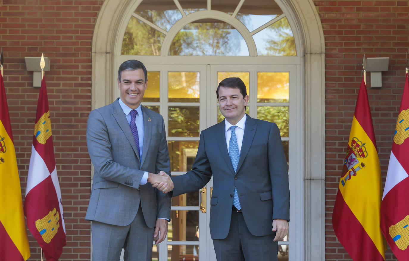 Fotos: Reunión entre el Estado y Castilla y León