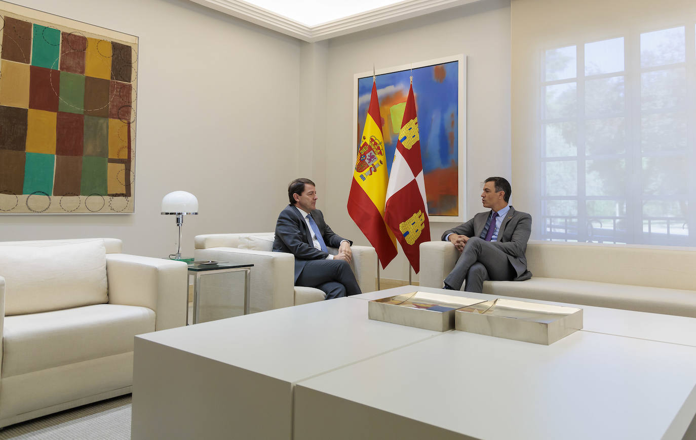 Fotos: Reunión entre el Estado y Castilla y León