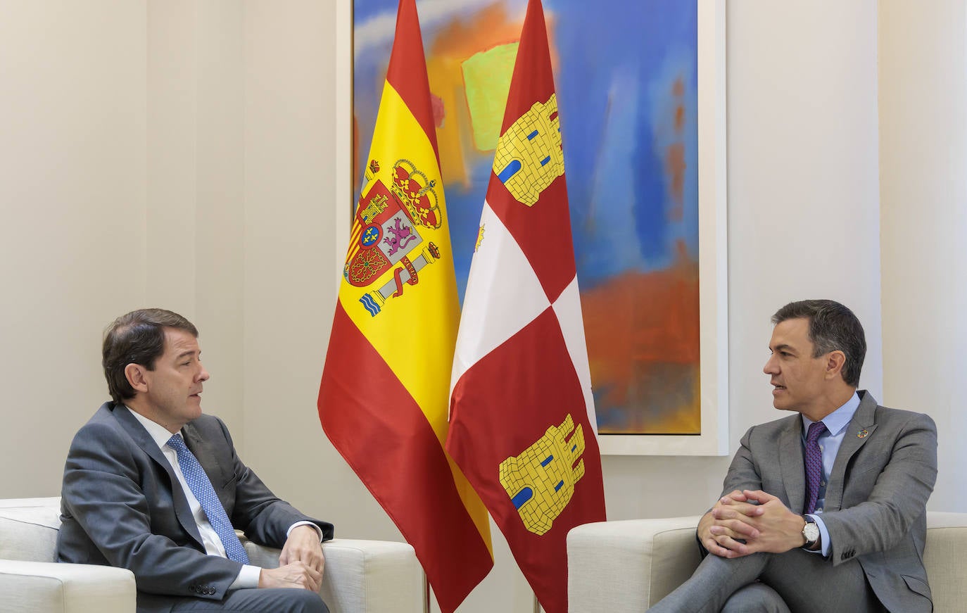 Fotos: Reunión entre el Estado y Castilla y León