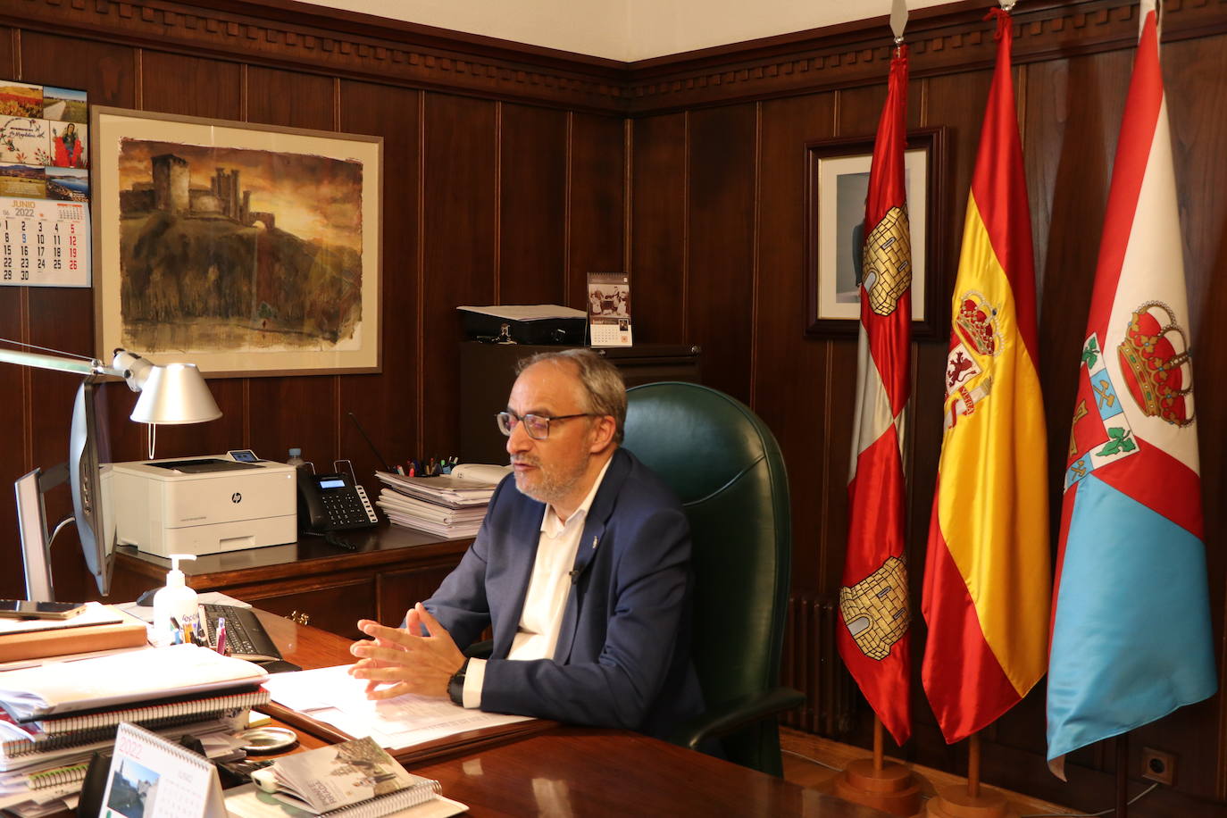 Fotos: Entrevista al alcalde de Ponferrada