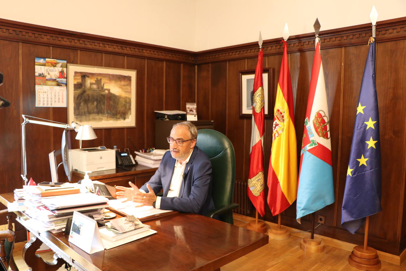 Fotos: Entrevista al alcalde de Ponferrada
