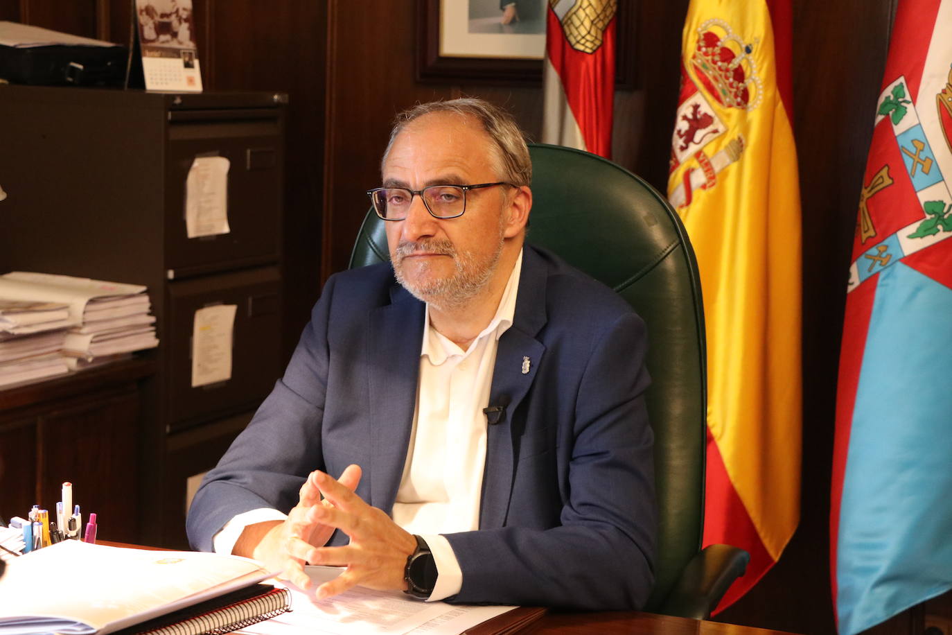 Fotos: Entrevista al alcalde de Ponferrada