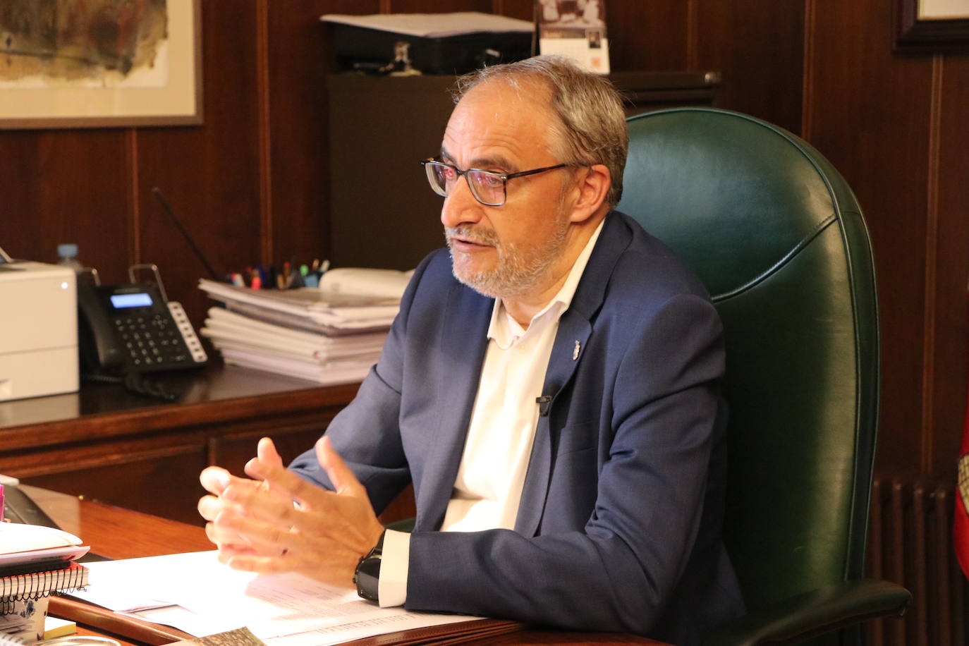 Fotos: Entrevista al alcalde de Ponferrada