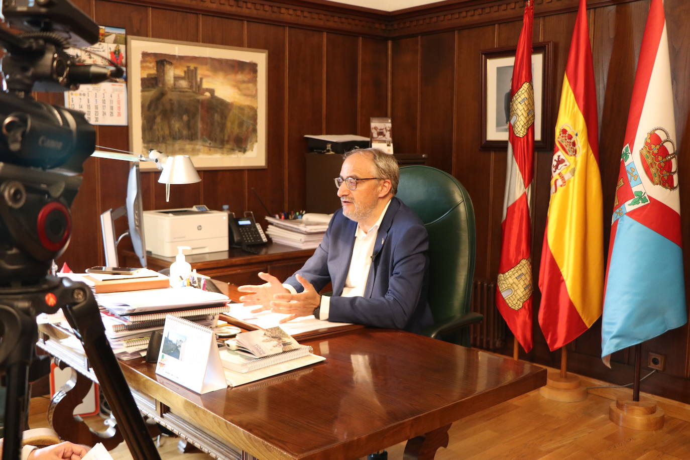 Fotos: Entrevista al alcalde de Ponferrada