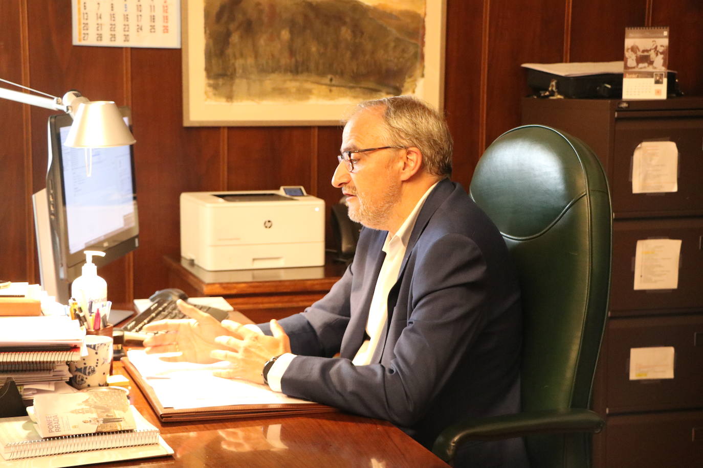 Fotos: Entrevista al alcalde de Ponferrada