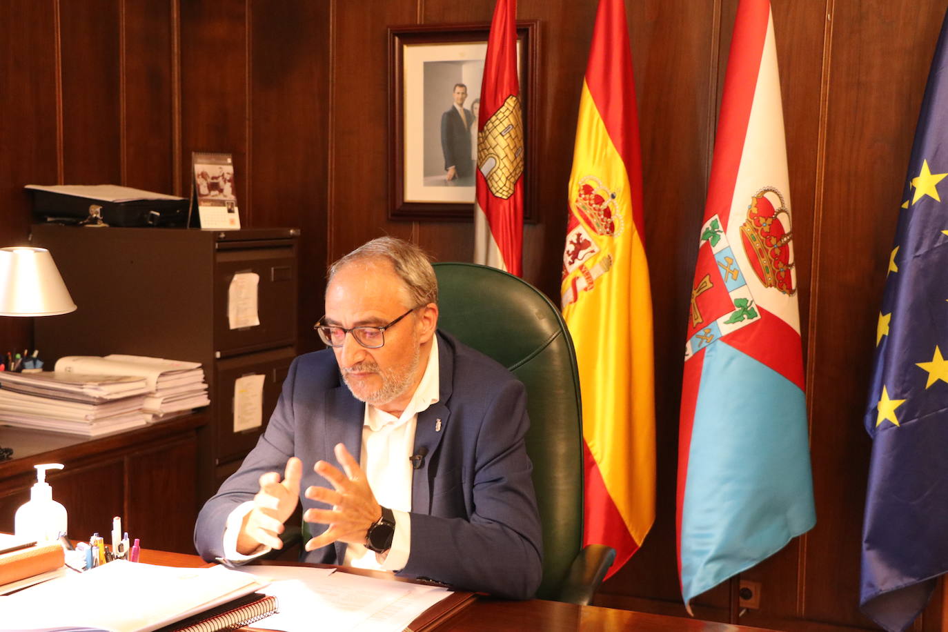 Fotos: Entrevista al alcalde de Ponferrada