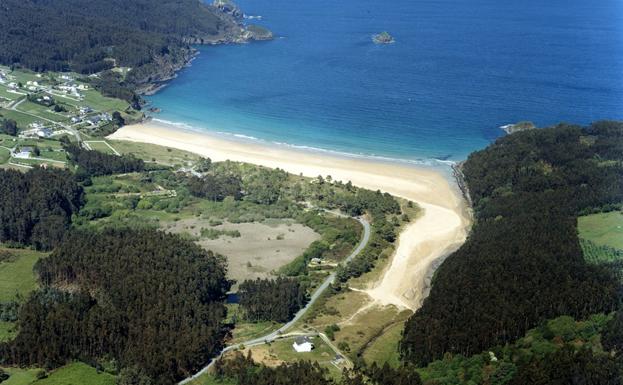 Playa de Abrela, Vicedo, Lugo, Galicia