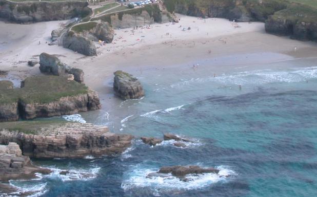 Playa de As Illas, Ribadeo, Lugo, Galicia