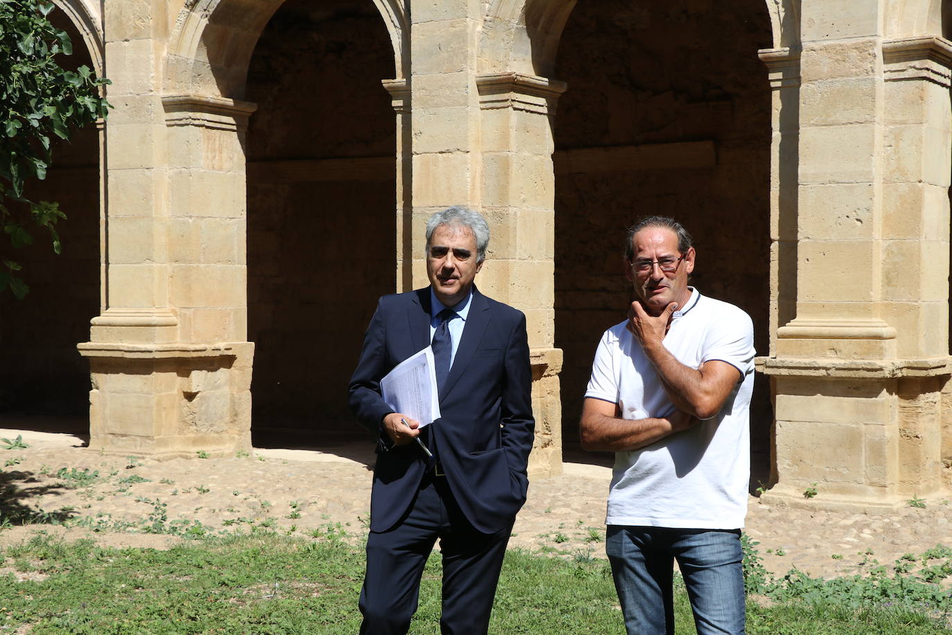 Finalizan las obras de restauración del Monasterio de Sandoval. 