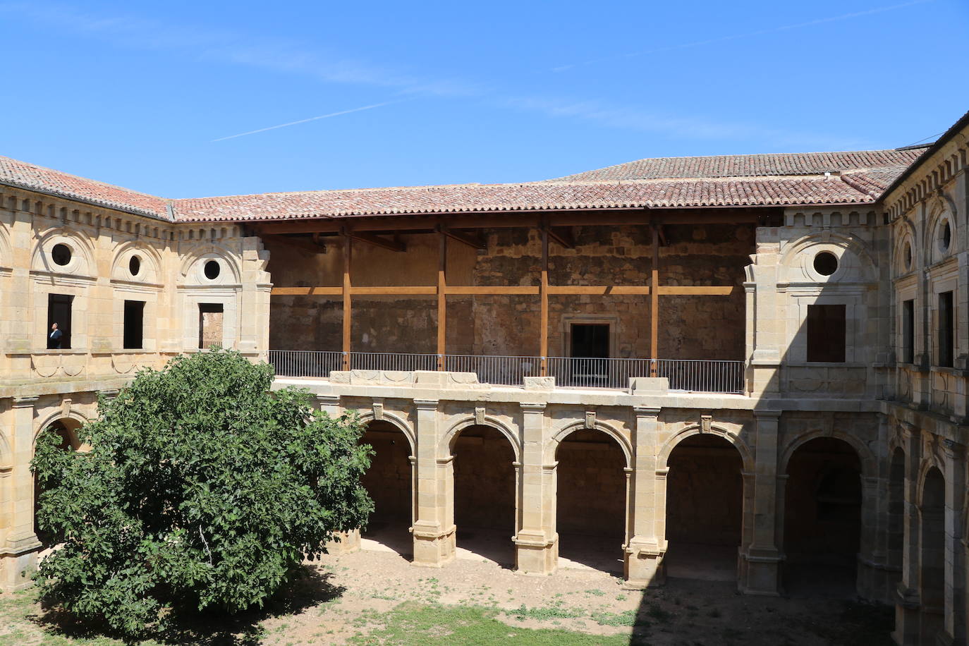 Finalizan las obras de restauración del Monasterio de Sandoval. 