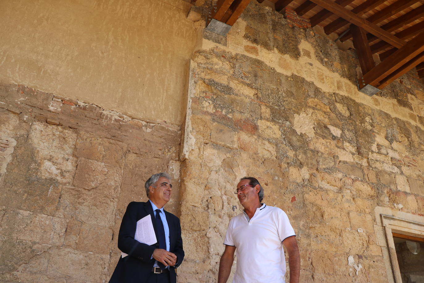 Finalizan las obras de restauración del Monasterio de Sandoval. 