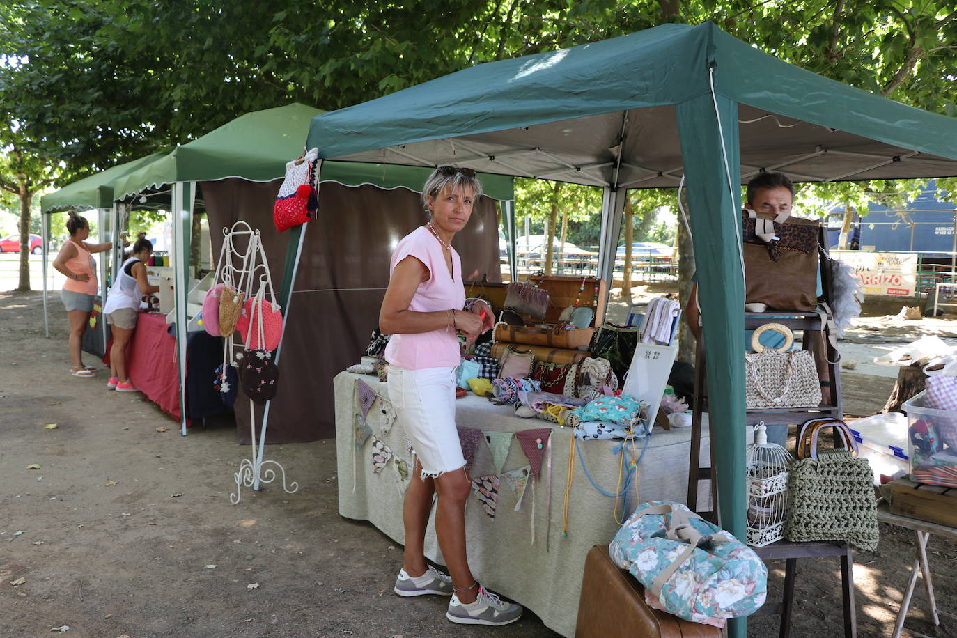 El Parque de la Bolenga donde se celebrará la XV edición de la Feria del Lúpulo y la Cerveza.