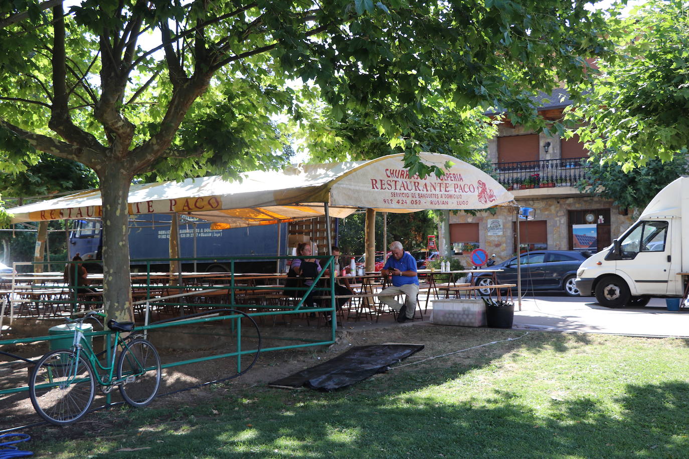 El Parque de la Bolenga donde se celebrará la XV edición de la Feria del Lúpulo y la Cerveza.