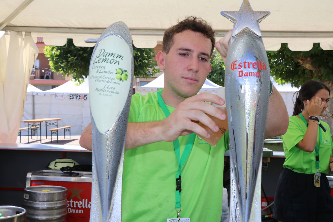 El Parque de la Bolenga donde se celebrará la XV edición de la Feria del Lúpulo y la Cerveza.