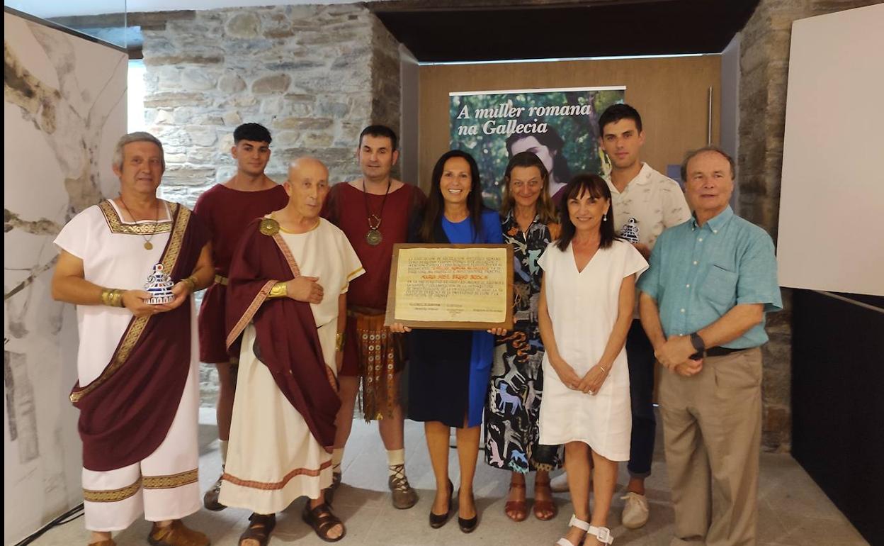 El Museo Arqueológico de Cacabelos acogió la proyección del documental 'A muller romana na Gallaecia'.