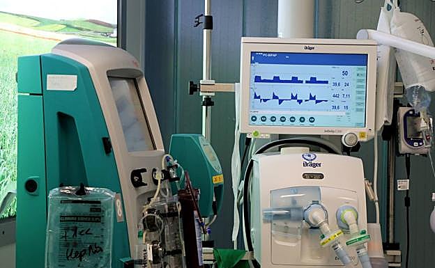 UCI de un hospital de la comunidad de Castilla y León.