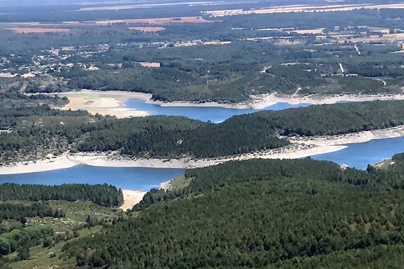 El embalse de Villameca se encuentra bajo mínimos