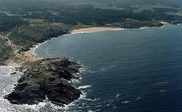 Playa de Area Longa de Porto Do Son, Porto Do Son, A Coruña, Galicia